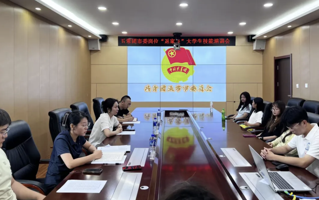 “青春赋能实践筑梦”团市委举办岗位“返家乡”大学生业务技能培训会